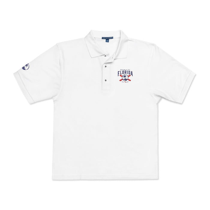 Republic of Florida Embroidered Polo Shirt