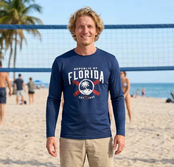 Republic of Florida Performance Long Sleeve