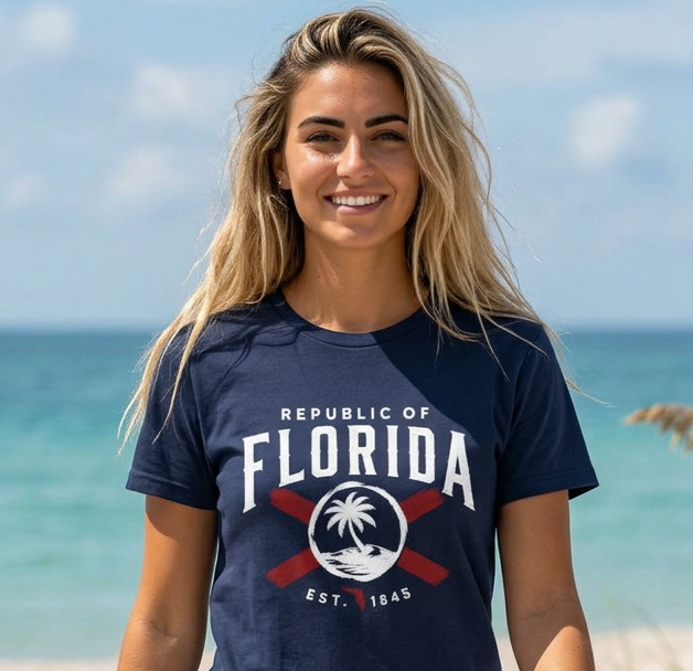 Republic of Florida Women’s Traditional T-Shirt