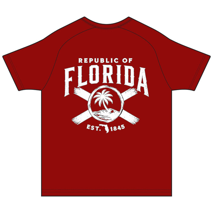 Republic of Florida Performance Rashguard UPF 50 T-Shirt