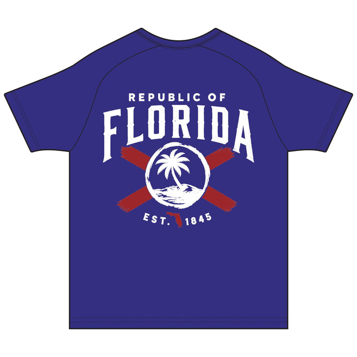 Republic of Florida Performance Rashguard UPF 50 T-Shirt